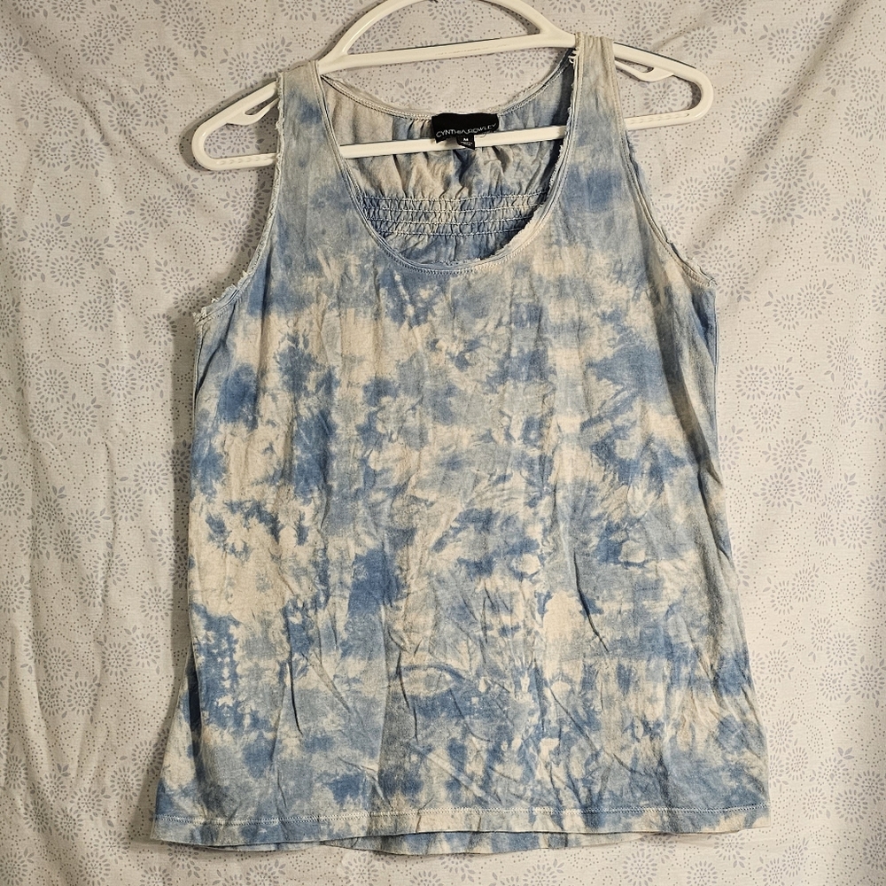 ✨️ Cynthia Rowley Tie Dye Tank Top Medium